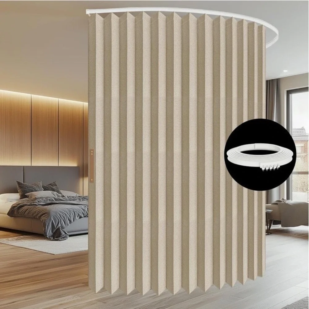 AJAZZ 100% Blackout Curtians For Sliding Glass Door Extra Wide Curtains For Pati